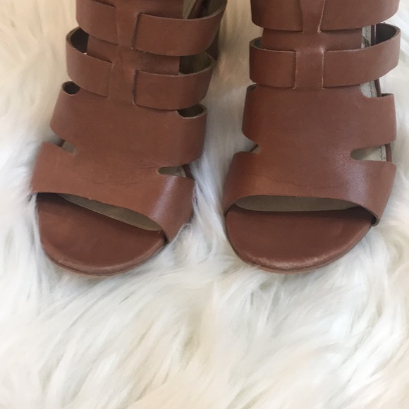 Sam Edelman brown high heeled sandals - Picture 3 of 6